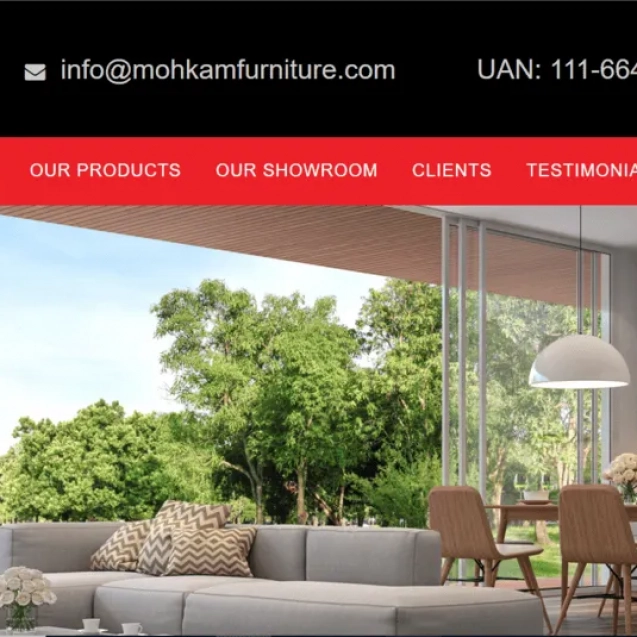 mohkam furniture client of arbsantech